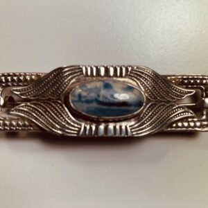 Art-deco-broche-delfts-blauw